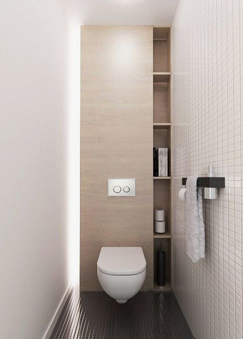 toilet verlichting met licht paneel