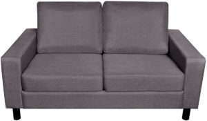 2-zits sofa (donkergrijs)