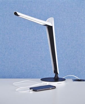 24Designs Tulp Verstelbare Bureaulamp - Touch Control Voor Dimmen En Instellen Kleurtemperatuur - USB / LED