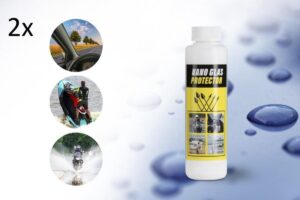2x Nano Tech Protector Vloeistof - Glas Coating - Vuilafstotend Wondermiddel - Auto/Douchewand/Badkamer