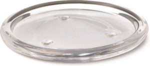 3 stuks Bolsius Kandelaar glas rond 11cm helder