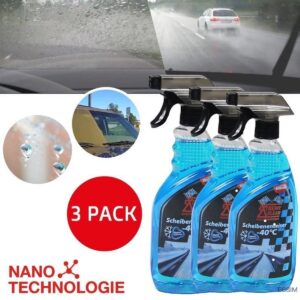 3x Nano Tech Protector Vloeistof - Glas Spray Coating - Vuilafstotend Wondermiddel - Auto/Douchewand/Badkamer