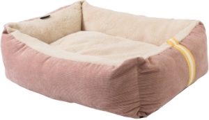 51 Degrees North Vancouver Hondenmand Comfortabel Wasbaar - Roze/Beige - M - 50 x 70 cm