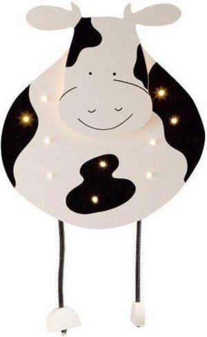 ABC-Kinderlampen - Wandlamp - Koe met 10 mini lampjes