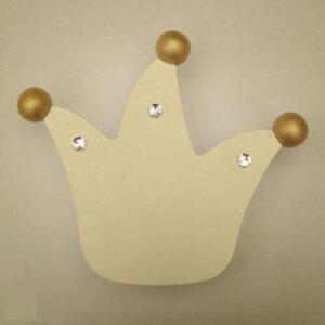 ABC-Kinderlampen - Wandlamp - Kroon met diamanten