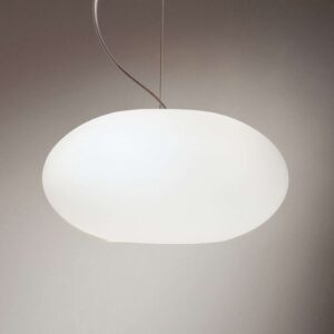 AIH, strakke hanglamp, 28 cm, wit mat