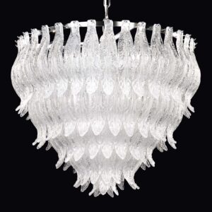 Aantrekkelijke hanglamp PETALI van Muranoglas
