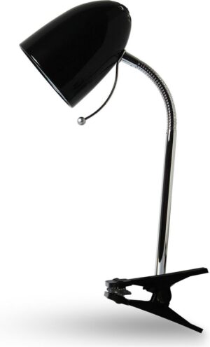 Aigostar LED klemlamp - E27 - Zwart - Excl. lampje