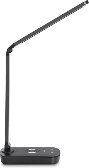 Aigostar Owen LED bureaulamp - Qi draadloos opladen - Tafellamp - Zwart