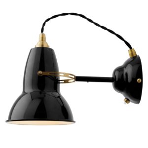 Anglepoise®Original 1227 Brass wandlamp zwart