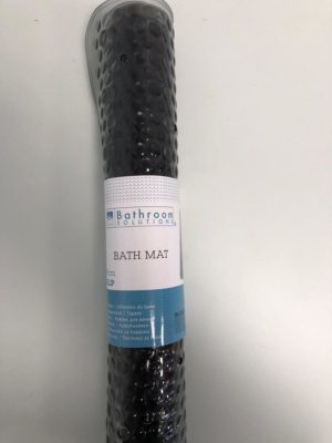 Anti-slip badmat - 69x39cm - zwart