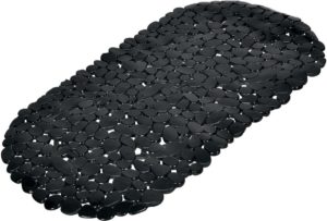 Antislip badmat 36x69 cm zwart