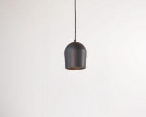 Archy hanglamp - Zwart - Gips - Groot