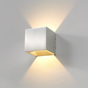 Artdelight - Wandlamp Cube - Aluminium - LED 6W 2700K - IP54 - Dimbaar