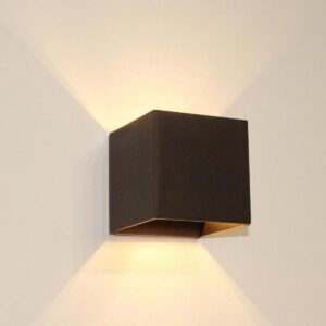 Artdelight - Wandlamp Gymm - Zwart - LED 3,5W 2700K - IP20 - Dimbaar > wandlamp binnen | led lamp