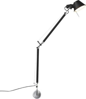 Artemide - Wandlamp met schakelaar - 1 lichts - D 600 mm - Zwart