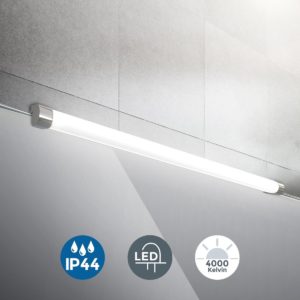 B.K.Licht LED badkamerlamp spiegellamp incl. 10W 1200LM LED module - 4000K neutraal wit licht - 570mm