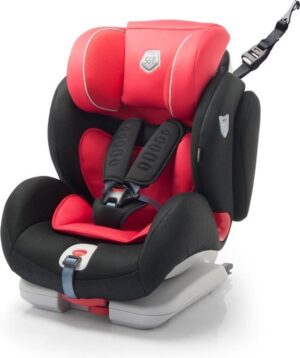 BabyAuto Kinderstoel Penta Fix (ISO-Fix) Rood/Zwart, 9 - 36 kg / 9 maand - 12 jaar