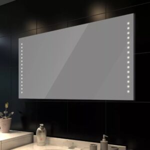 Badkamerspiegel Spiegel Badkamer Spiegel met LED verlichting 100x60 cm