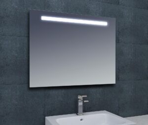Badkamerspiegel Tigris 100x80cm Geintegreerde LED Verlichting Lichtschakelaar