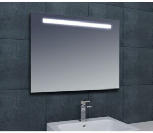 Badkamerspiegel Tigris 80x80cm Geintegreerde LED Verlichting Lichtschakelaar