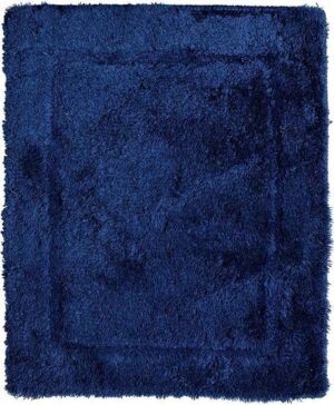 Badmat 60x90 cm. Acryl uni donkerblauw 3891-2038