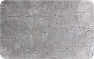 Badmat antislip grijs met zuignappen ( beton look) bad mat anti slip