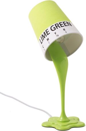 Balvi CMYK verfemmer tafellamp | 42 cm hoog | unieke eyecatcher | lime groen