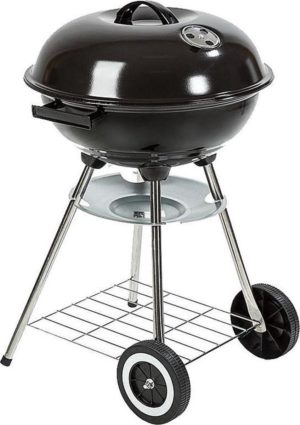 Barbecue - Houtskoolbarbecue - BBQ - grill - Rookoven - smoker - Rookgrill - Houtskool 47 cm - Zwart