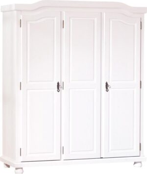 Basil kledingkast 3 deuren wit.