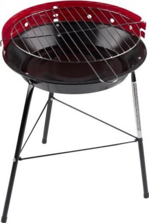 Bbq Collection Houtskoolbarbecue - 33 cm - Rood