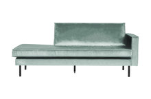 BePureHome Rodeo daybed right velvet mint
