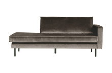 BePureHome Rodeo daybed right velvet taupe