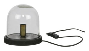 BePureHome Tafellamp 'Cover' Stolp Laag, kleur Zwart