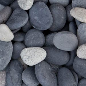 Beach Pebbles zwart 16-25 mm grind per bigbag (1800 kg)