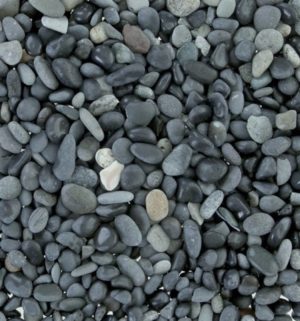 Beach Pebbles zwart 5-8 mm grind per bigbag (1800 kg)