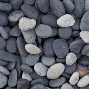 Beach Pebbles zwart 8-16 mm grind per bigbag (1800 kg)