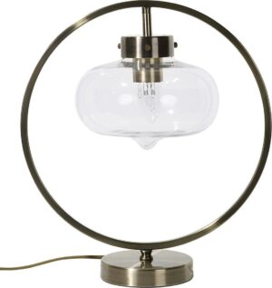 Beliani SEVERN - Tafellamp - Goud - Metaal