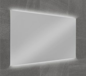 Ben Vario Fiano spiegel met 2x LED verlichting (onder/boven) met schakelaar 160x75cm