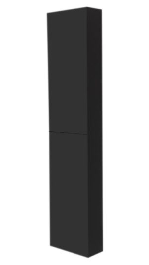 Best Design Black hoge kolomkast links en rechts 35 x 180 cm mat zwart