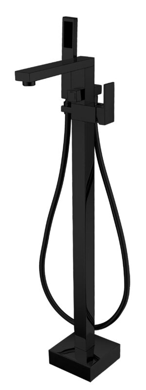 Best Design Nero Monza vrijstaande badkraan 93 cm mat zwart