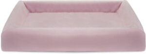 Bia royal fluweel hoes hondenmand 6 100x80x15cm roze