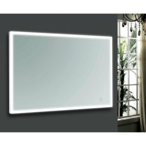 Blinq Gefion spiegel 100 x 80 cm. met led verlichting rondom