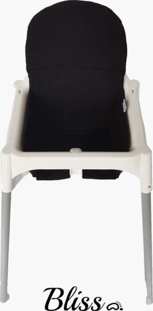 Bliss Kussen voor IKEA Antilop Kinderstoel -Zwart