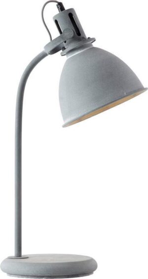 Brilliant Industriële Tafel/Bureaulamp " Jesper" Betonlook