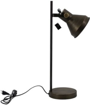 Bronzen bureaulamp 20x28.5x68.2cm