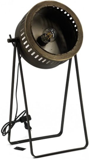 Bronzen tafellamp 34x23.5x60cm