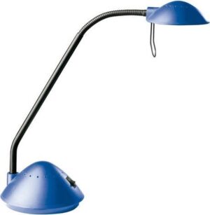 Bureaulamp Alco halogeen G4 230/12V, 20W, blauw