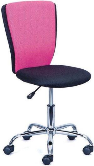 Bureaustoel CC - zwart/roze