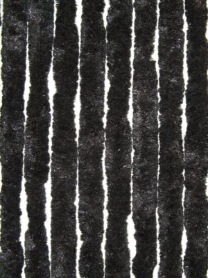 Cortenda kattenstaart vliegengordijn uni zwart 100 x 230 cm